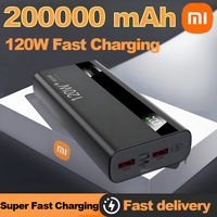 Xiaomi 200000mAh Power Bank Super Fast Charging 120W Fast Charging Power Bank Portable Battery Charger For iPhone Samsung Huawei