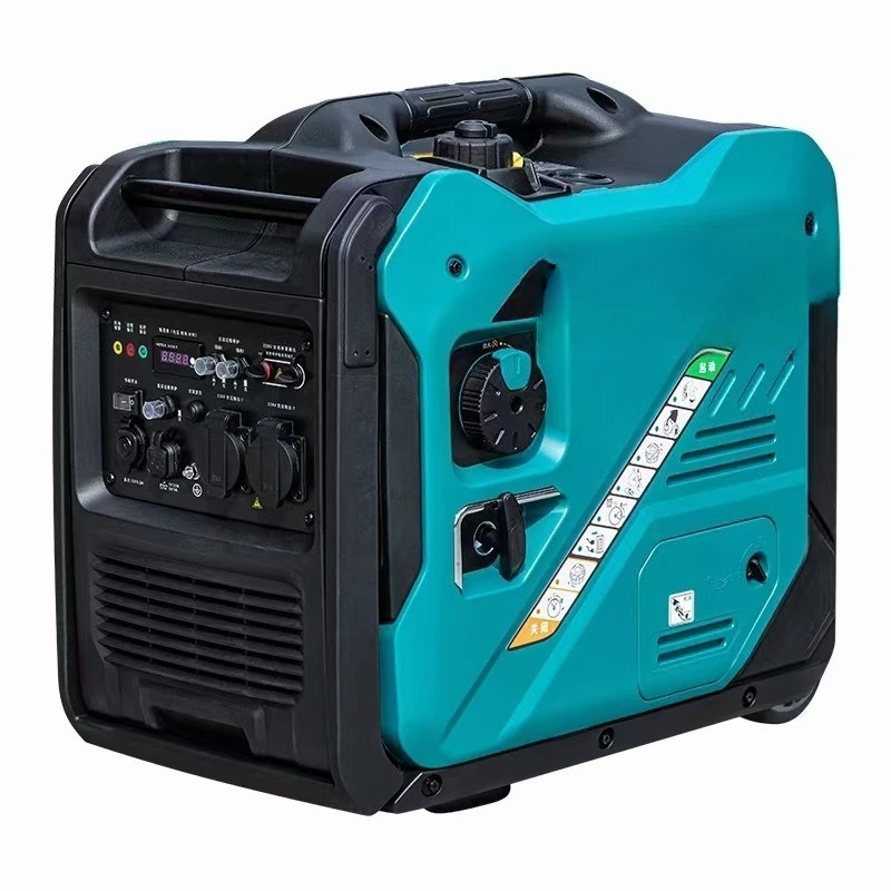 

220V small household silent variable frequency generator, variable frequency outdoor camping generator