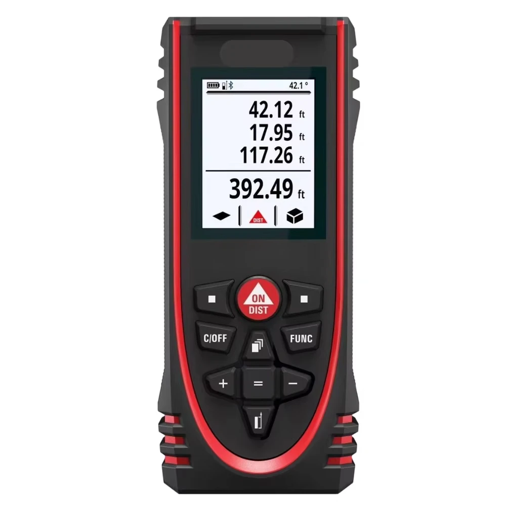 

Rugged 150M Infrared Laser Rangefinder with for Bluetooth Smart Laser Distance Meter