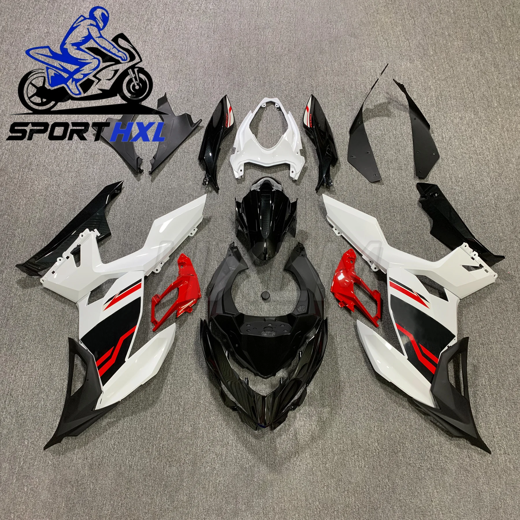 

For Kawasaki Ninja400 EX400 2018 2019-2023 Motorcycle Solid Plastic Molded Bodywork fairing Fairing kit Full fairing kit