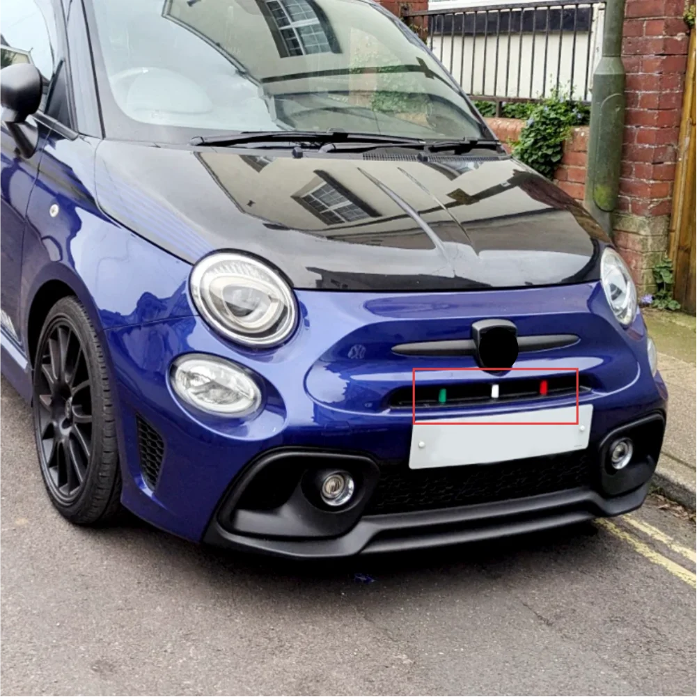 Пластиковые накладки на решетку для Fiat Abarth 595