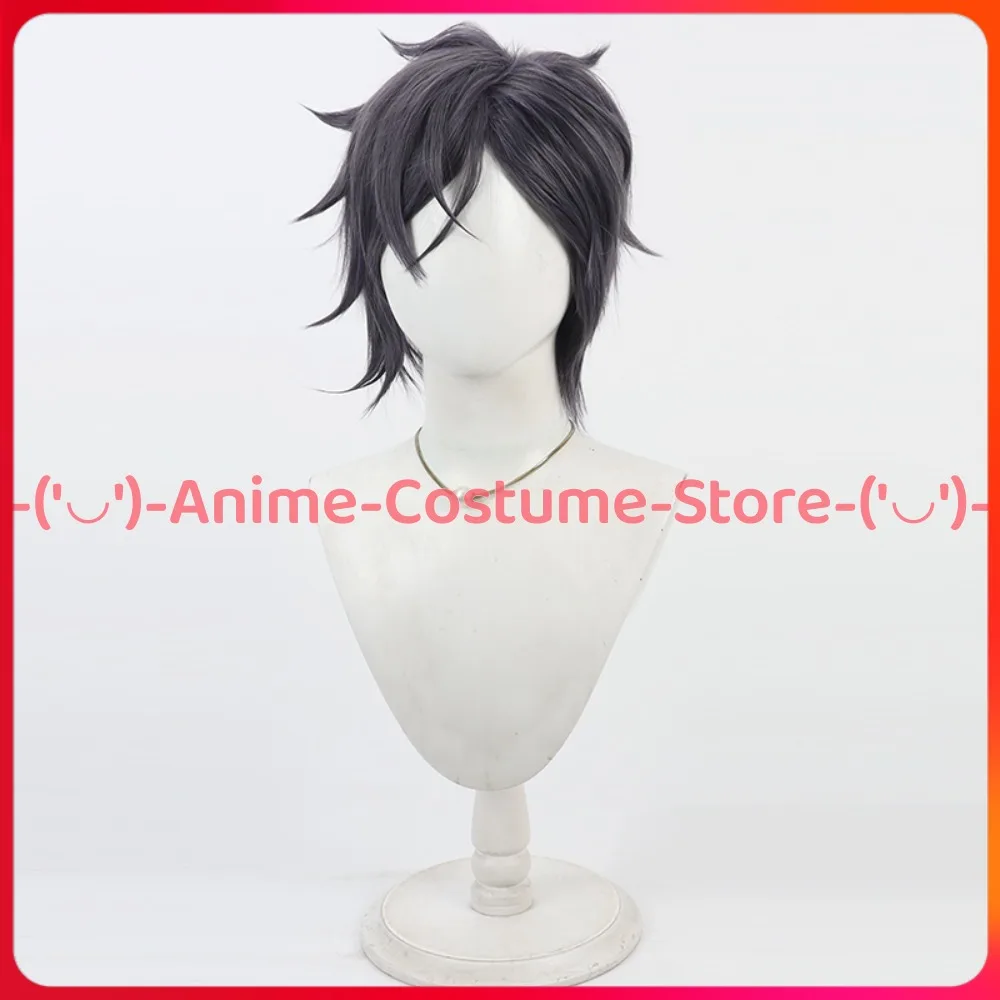 Touken Ranbu Akashi Kuniyuki 새로운 코스프레 가발 게임 캐릭터 할로윈 카니발 파티 의상 가발 내열성 합성 머리카락