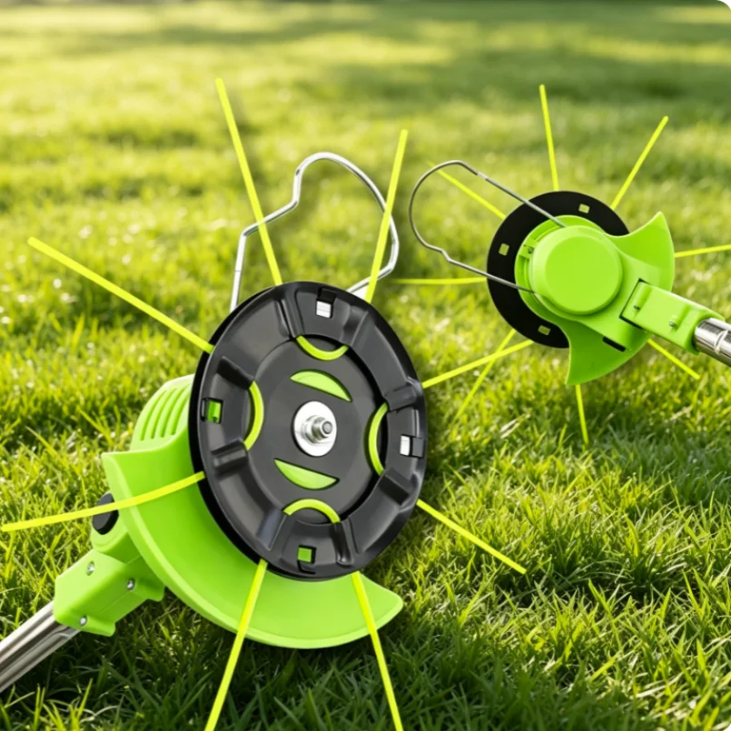 Trimmer Head Iron Plate Easily Install Rotate Line for Brush Cutter Head Brushhead