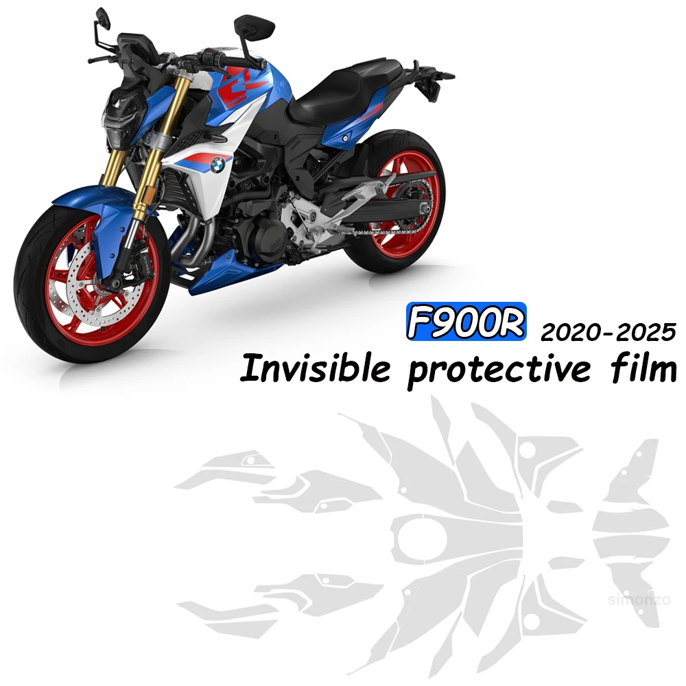 

2025 F900R Protective film Motorcycle invisible film For BMW F 900R F900r 2024 2025 Screen film Anti scratch protective film
