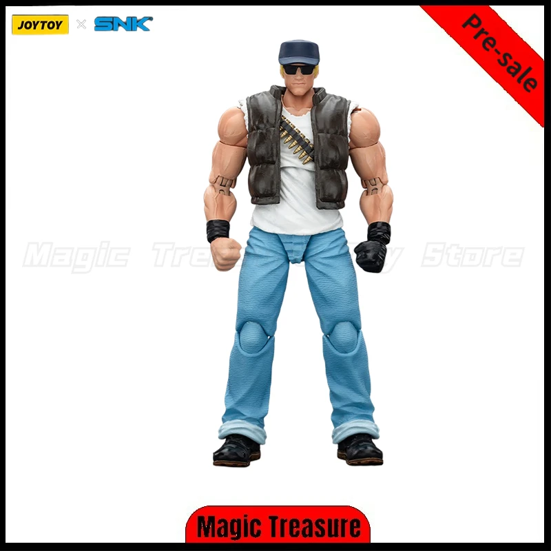 

【Pre-sale 】Original JOYTOY SNK 1/18 Action Figure KOF'98UM Ikari Warriors Team Clark Still Toys Gifts