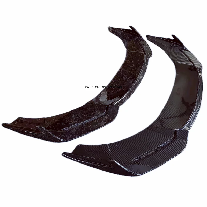 

RZ Style Carbon Fiber Forged Pattern Front Lip Front Bumper Edge Body Kit for LP580 LP610 Car Parts