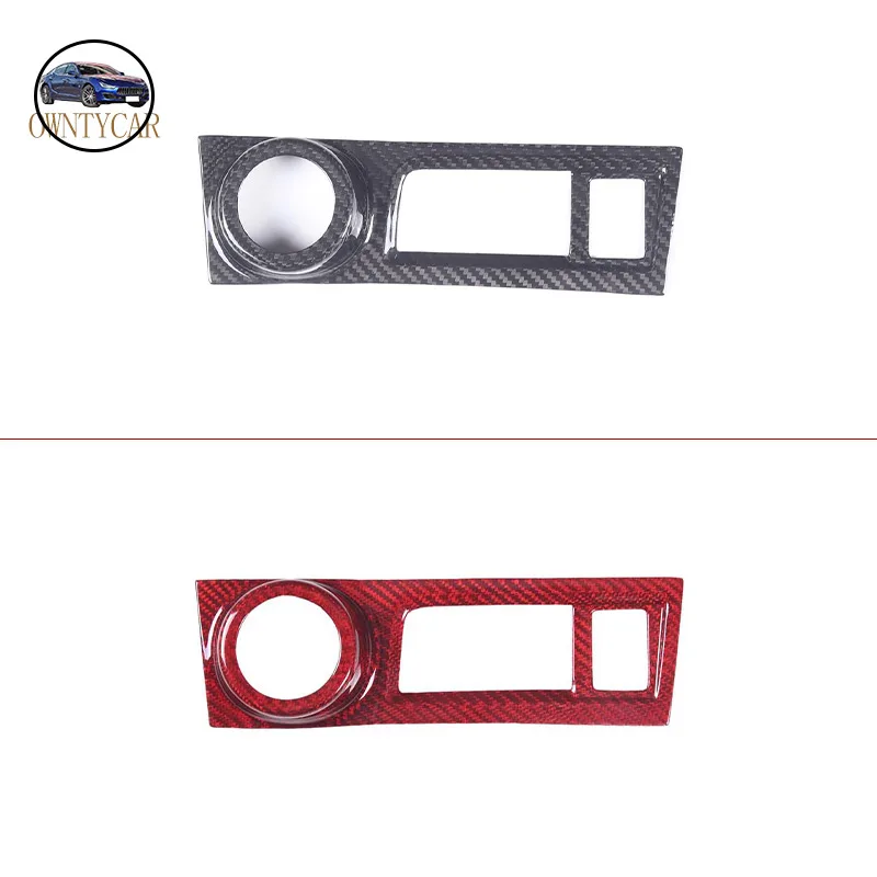 For Toyota 86 2012-21 For Subaru BRZ 2012-2021 Real carbon fiber Car Ignition Device Start Button frame Sticker Car Accessories