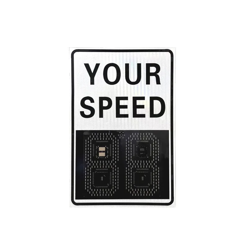 Radar Speed Detector for Road Speed Sign Testing Iron Shell Export Model Factory Direct Sale