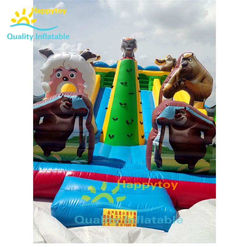 Slide Inflatable Castle Bouncer Kids Commercial Inflatable Jumping Toys Bouncer Castle Slide Inflatable Dry Slide For Adult