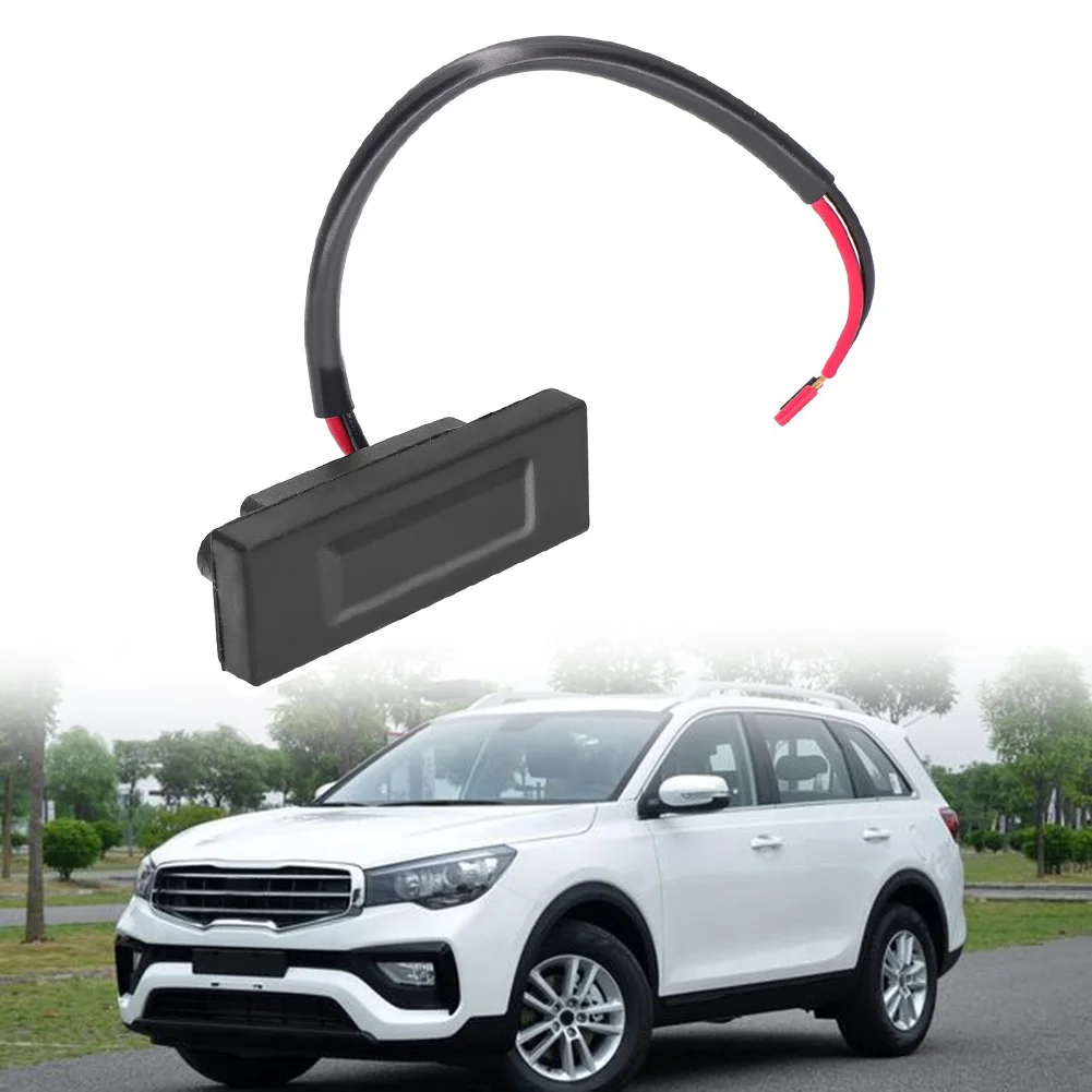 Interruptor de manija de puerta trasera, liberación de maletero Compatible con Kia para Picanto Pikanto, pieza trasera de vehículo OEM 812601W220 para 2011 2015