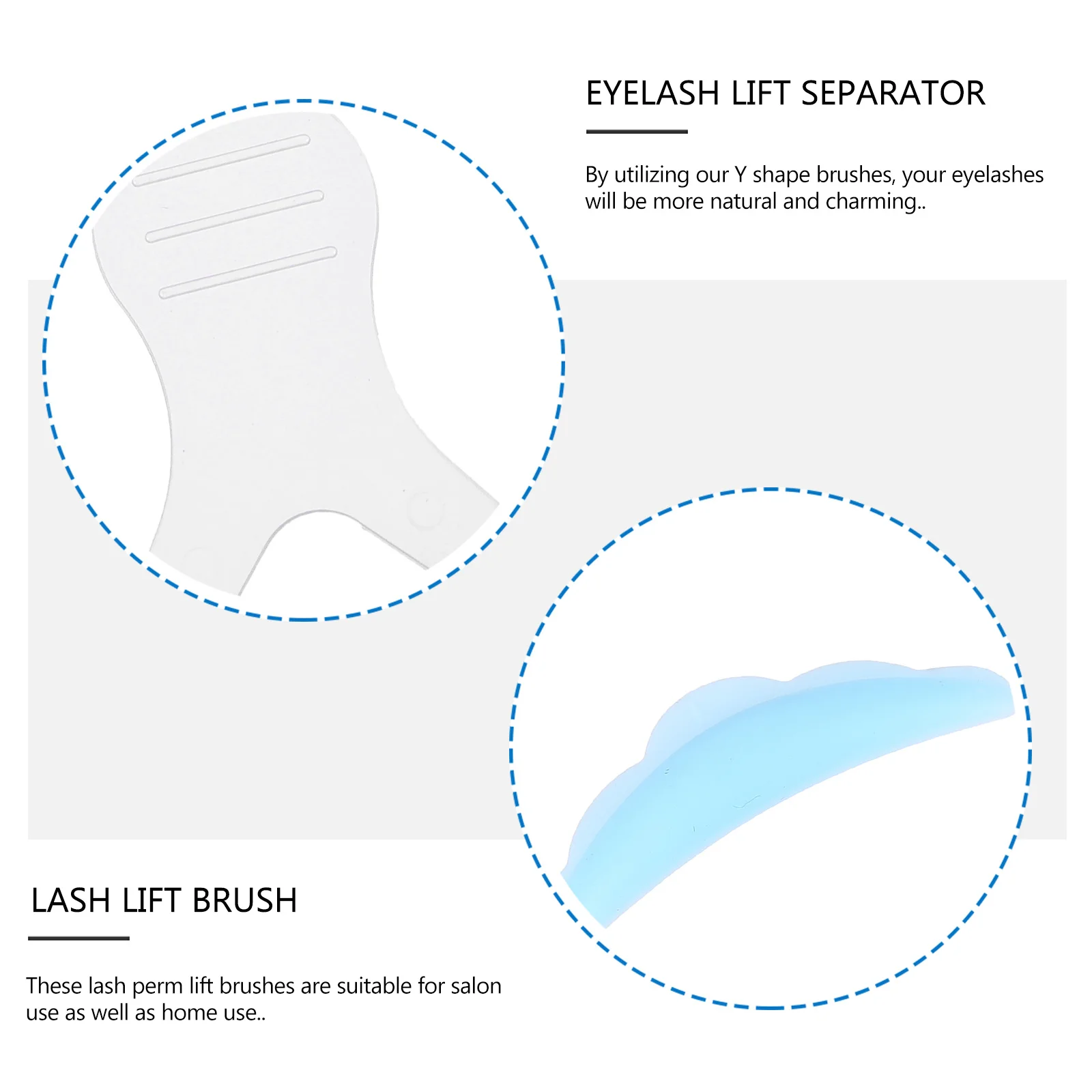 

30Pcs Eyelash Brush Lash Perm Lift Tool Non-Slip Handle Natural Lashes Salon Home Use Lash Lift Brush Eyelash