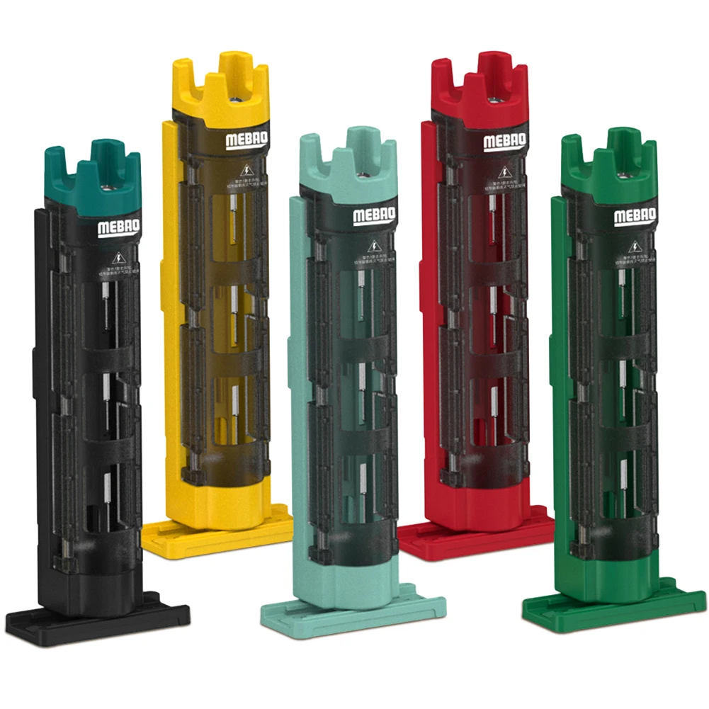 Fishing Rod Barrel Holder Adjustable Fishing Rod Box Detachable Fishing Rod Display Bracket Movable Base Fishing Accessories
