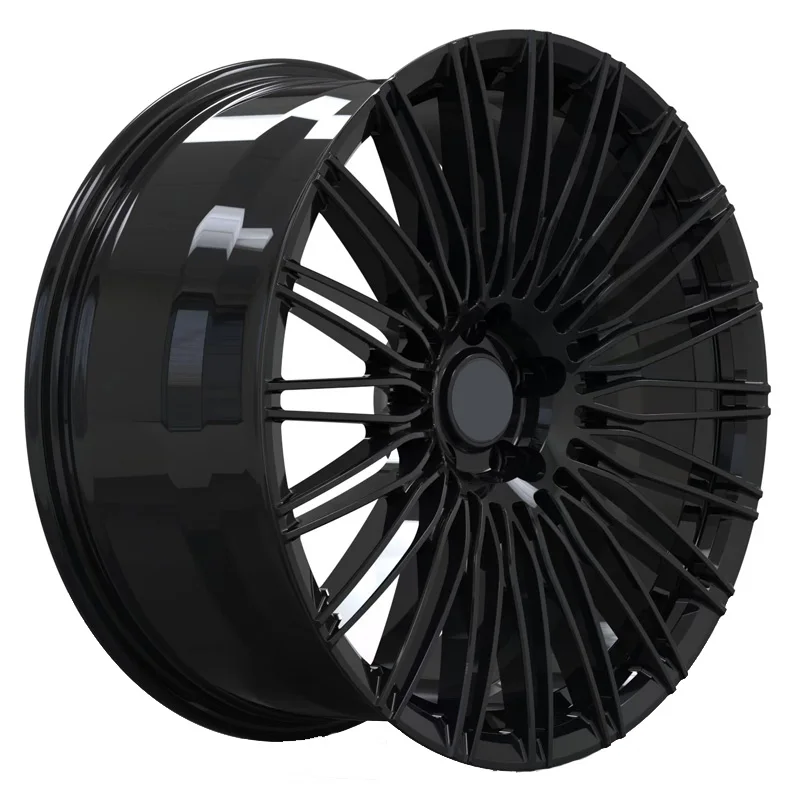 Customizable 20/21/22 Inch Forged Alloy Wheels PCD And Color Customization For BMW And For Benz Chrome Finish