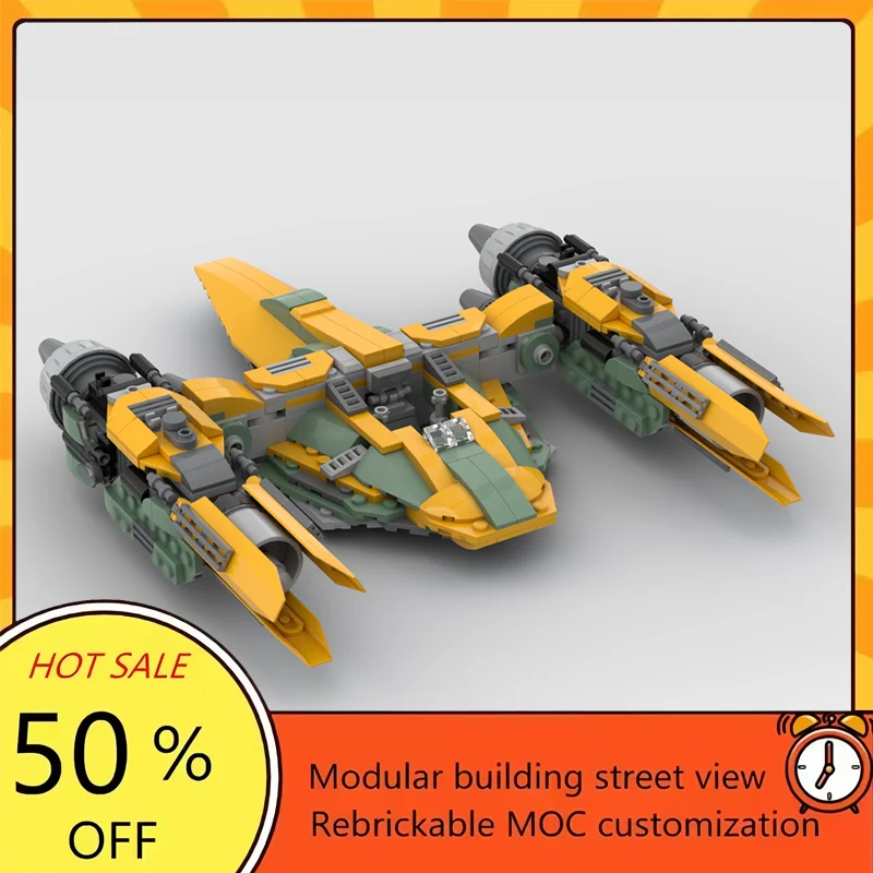 

503PCS Popular Space War Movie Model MOC Building Bricks Spaceship Modular Technology Gifts Holiday Assemble Children Toy Suit