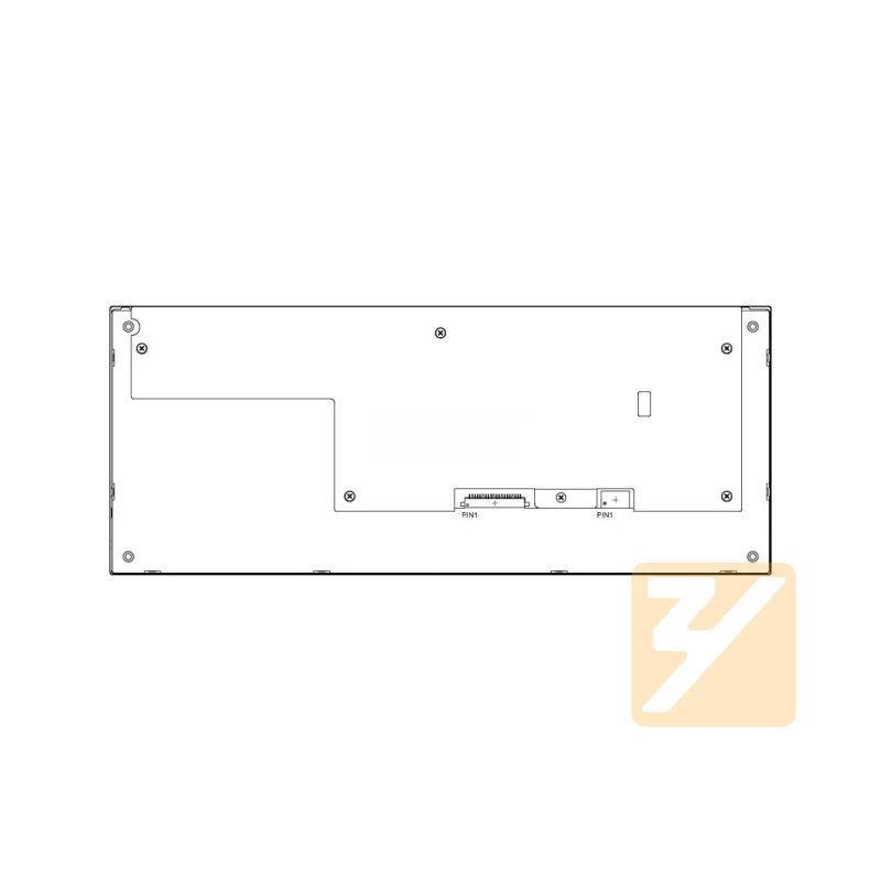 TX31D38VM2BAA 12.3inch 1280*480 tft lcd module display in stock Fast shipping