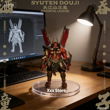 

Фигурка Jiang Meng MaestroUnion Immortal Legend MU-IL001 Syuten Douji, коллекционная модель в масштабе 1/12, подарок для взрослых