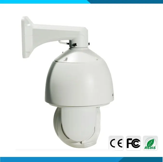 الإسكان المعدني 360 درجة التكبير كاميرا متحركة RS485 التناظرية الأشعة تحت الحمراء عالية السرعة كاميرا بشكل قبة 1000TVL PTZ 30X كاميرا بصرية خارجية DC12V