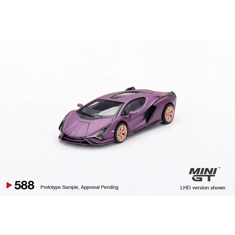 

MINIGT 1:64 Sián FKP 37 Matte Viola SE30 HongKong Exclusive Diecast Car Model Toys 588