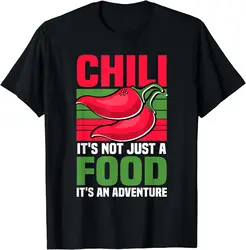 Chili Spicy Food Chilli Mexican Hot Pepper T-Shirt for Men Women Cotton Short Sleeve Oversized T Shirt