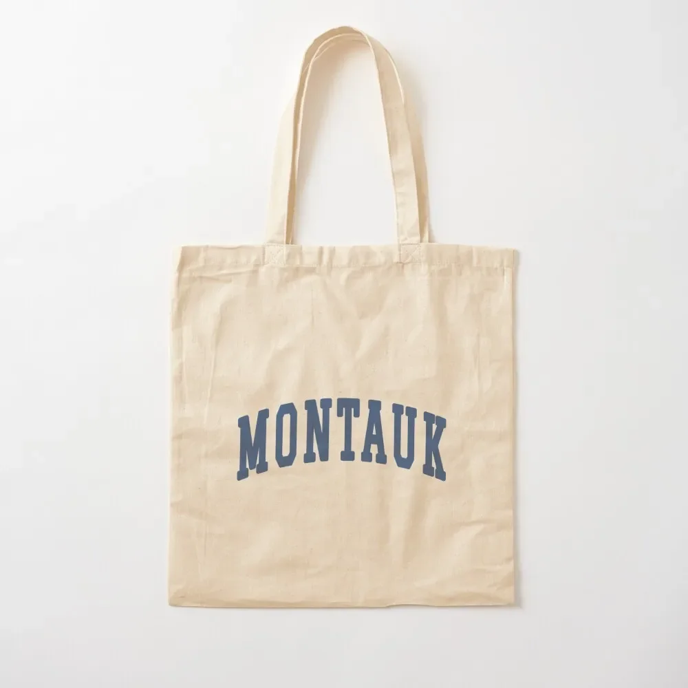 Montauk New York Blue Tote Bag Shopper cute tote bag Tote Bag