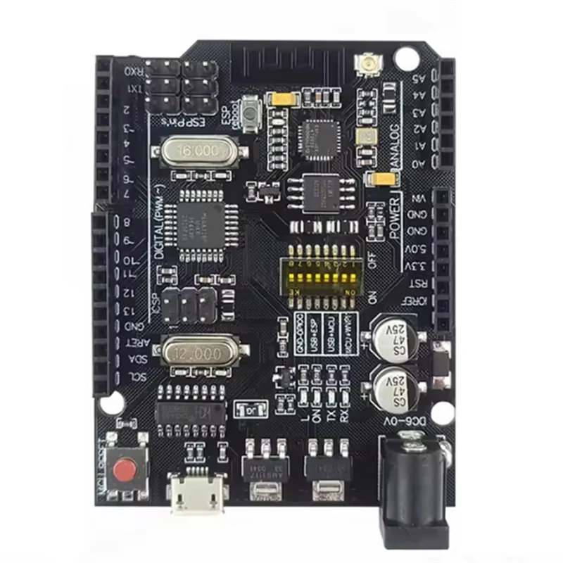 

Y43A-для UNO R3 с Wi-Fi Atmega328p + ESP8266 32 МБ памяти USB-TTL CH340G для Arduino Nodemcu Wemos