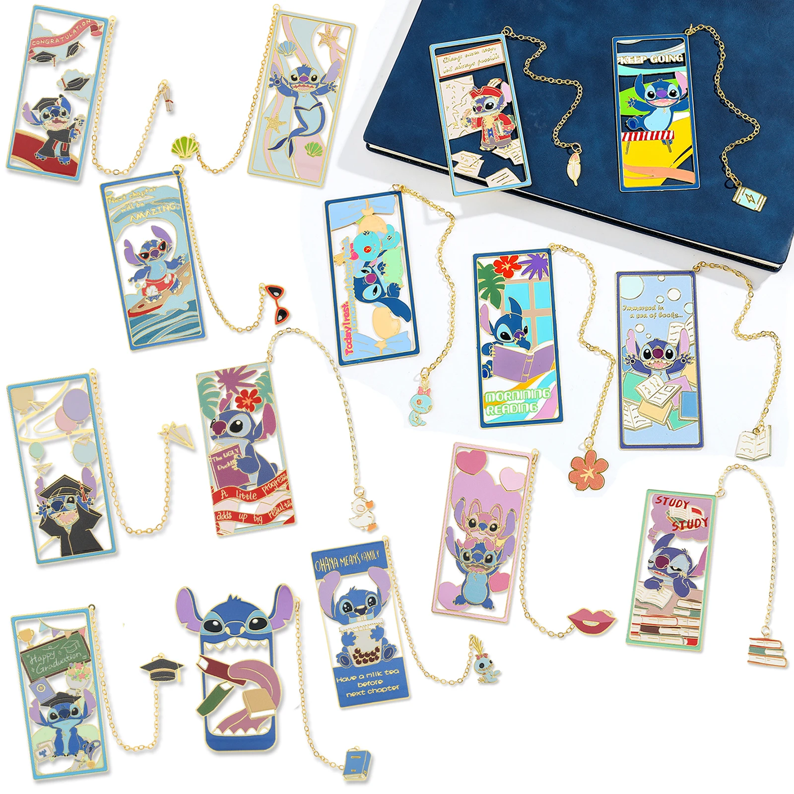 marcador-de-pagina-de-metal-esmaltado-azul-com-pingente-de-corrente-de-alienigena-fofo-marcador-de-pagina-de-desenho-animado-para-amantes-de-livros-presente-para-leitura