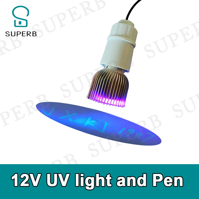 Magic uv pen real life escape room game props  UV pen Purple light UV bulb purple light adventurer game get hidden clues