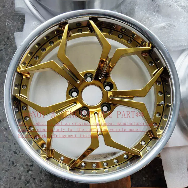 For BMW 2 Piece Forged Alloy Wheel Rim 19 Inch Spoke Design Custom Modified Auto Wheel Fit Universal Nissan Modified Parts