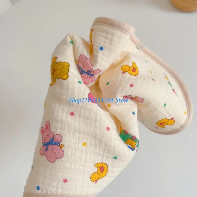 غطاء وسادة مكون من 10 طبقات مقاوم للتعرق وجيد التهوية مع نمط كرتوني لعربات الأطفال وأغطية وسائد لملحقات الفراش #3