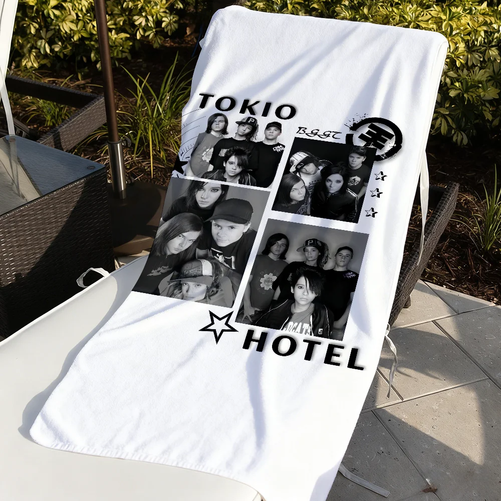 Yoga Fitness Hotel - Rock Band T-Tokio Hotel Logo Musik-Handtuch,
