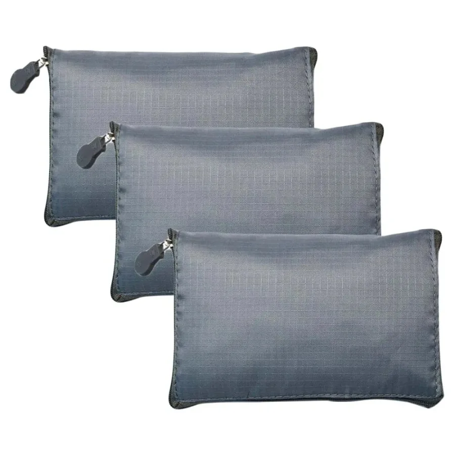 

Grey - 3 Pieces Reusable Grocery Bags Portable Boutique Shopping Bags Foldable Tote Bags for Grocery Shopping