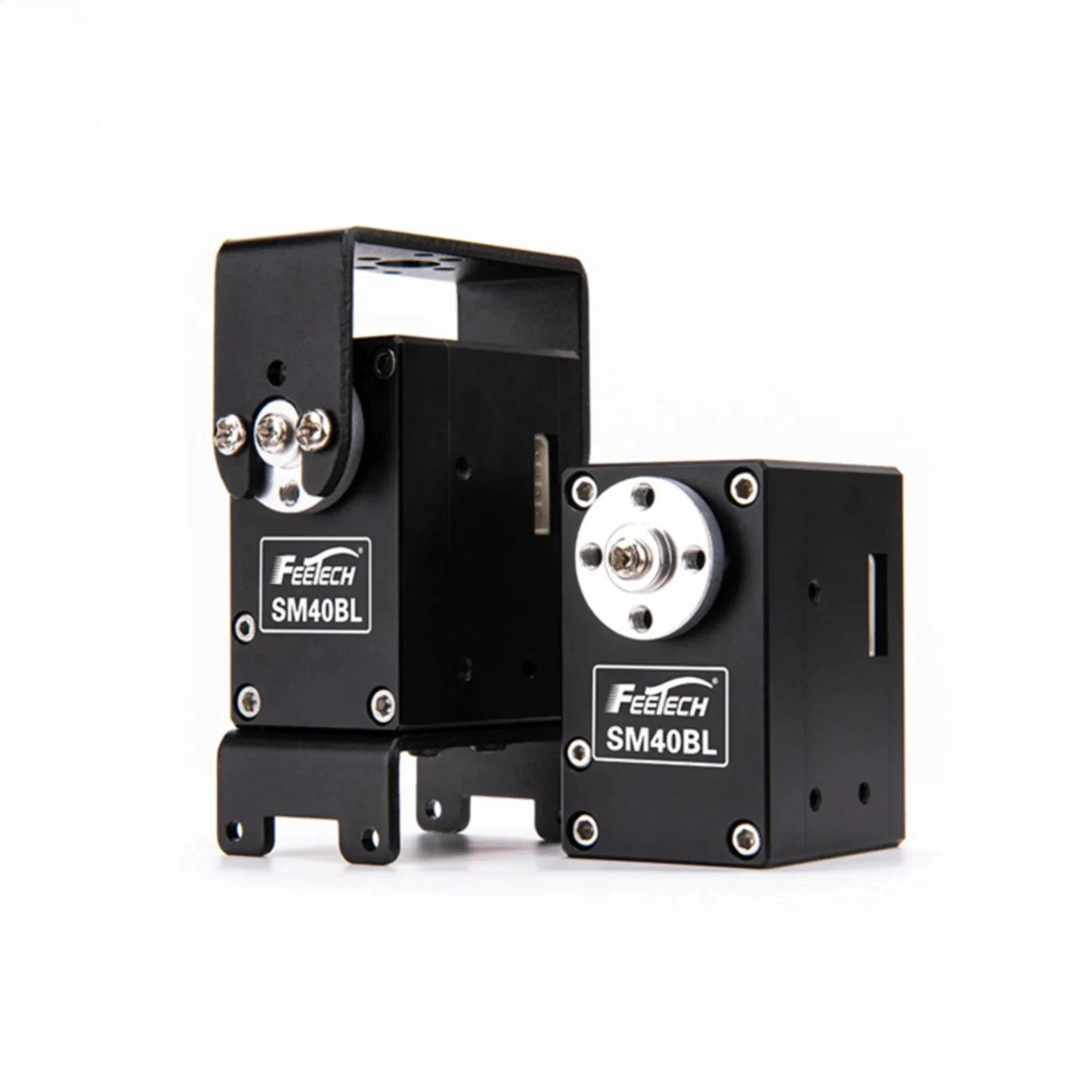 เฟเทค SM40BL บัส RS485 มอเตอร์ไร้แปรงถ่าน 40 กก. เฟืองเหล็ก 360 °   แขนหุ่นยนต์แบบสองแกน ความแม่นยำสูง พร้อมเซอร์โวแบบอนุกรม