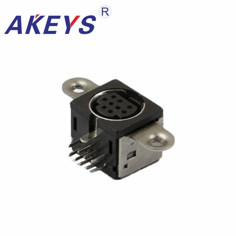 10PCS MDC-9-01D S Terminal DIN Terminal Jack Female 10 pin PCB Mount Connector