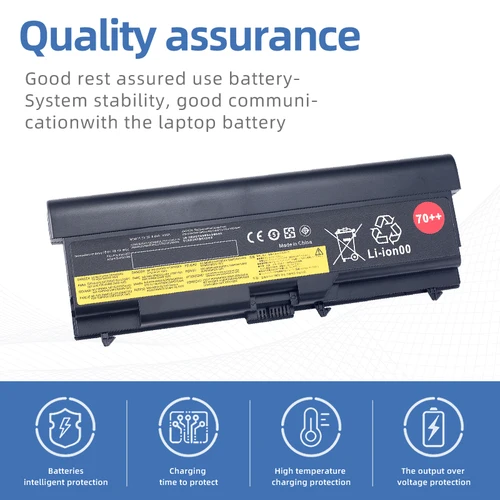 Imagen 2 del producto Batería de ordenador portátil para Lenovo ThinkPad, 11,1 V, 94Wh, 45N1007, 45N1011, T420i, T420, T430, T530, W510, W520, L430, L530, W530, W530I, E420, nueva