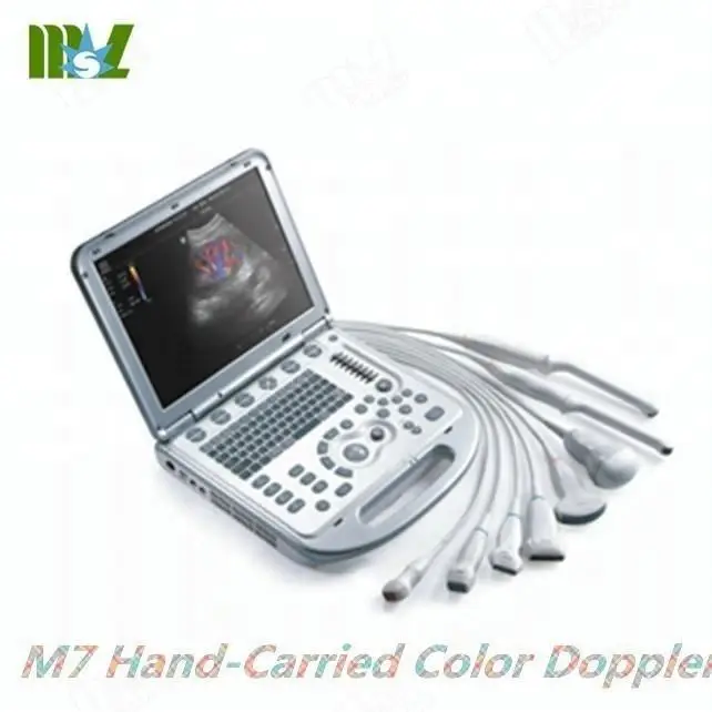 Mindray M7 M9 Portable Ultrasound Machine Color CW Cardiac Stress Echo Vascular 4D Original Mindray USG Price