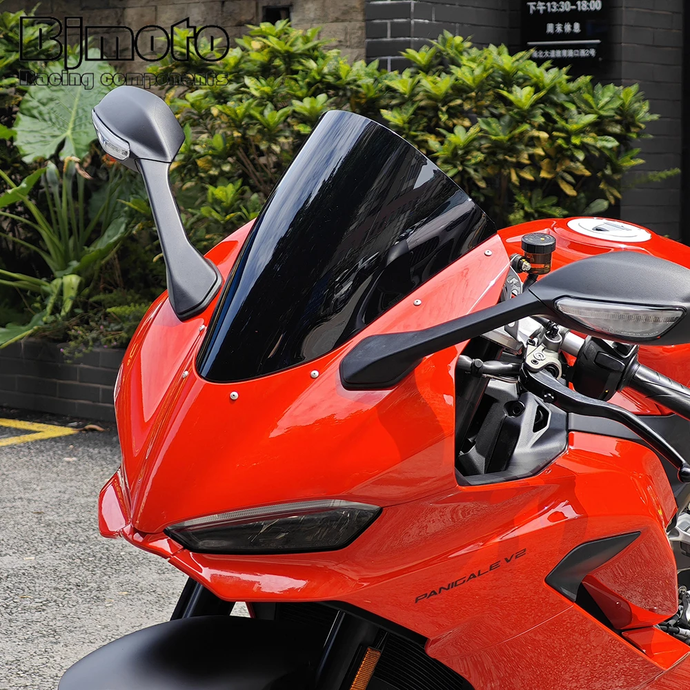 Motorcycles Wind Deflector Front Windshield For Ducati Panigale V2 V 2 2025-2026 Windscreen Windproof Deflector
