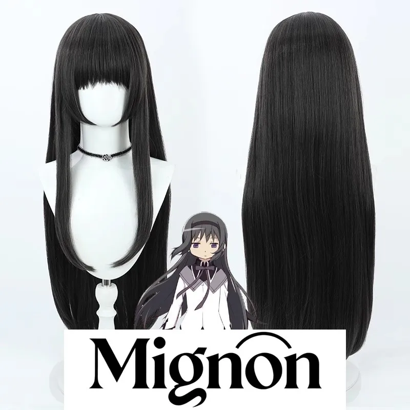 

Puella Magi Madoka Magica Homura Akemi парик для косплея коричневый черный подарок на Хэллоуин