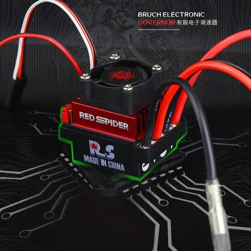 RC เรือและเรือ R/C Hobby 6-12V Brushed Motor Speed Controller ESC 320A แปรง Motor Speed Controller ESC RC รถเรือ s99