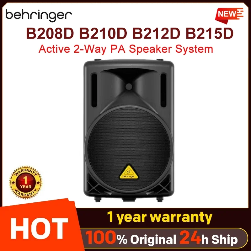 Behringer-Eurolive B208D B210D 200 Вт / B212D B215D 550 Вт Активная 2-полосная акустическая система PA для усиления и воспроизведения живого звука ·