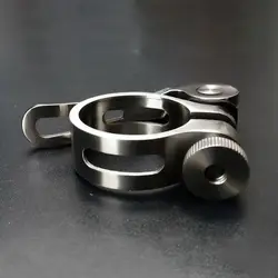 Titanium Alloy Mountain Road Bicycle Bike Quick Release Seatpost Clamp Holder Clip 31.8/34.9mm