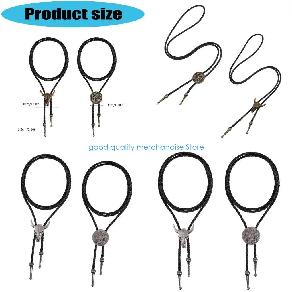 

Y5JD 2 шт. модное ожерелье из искусственной кожи в форме коровы, подходящее для женщин