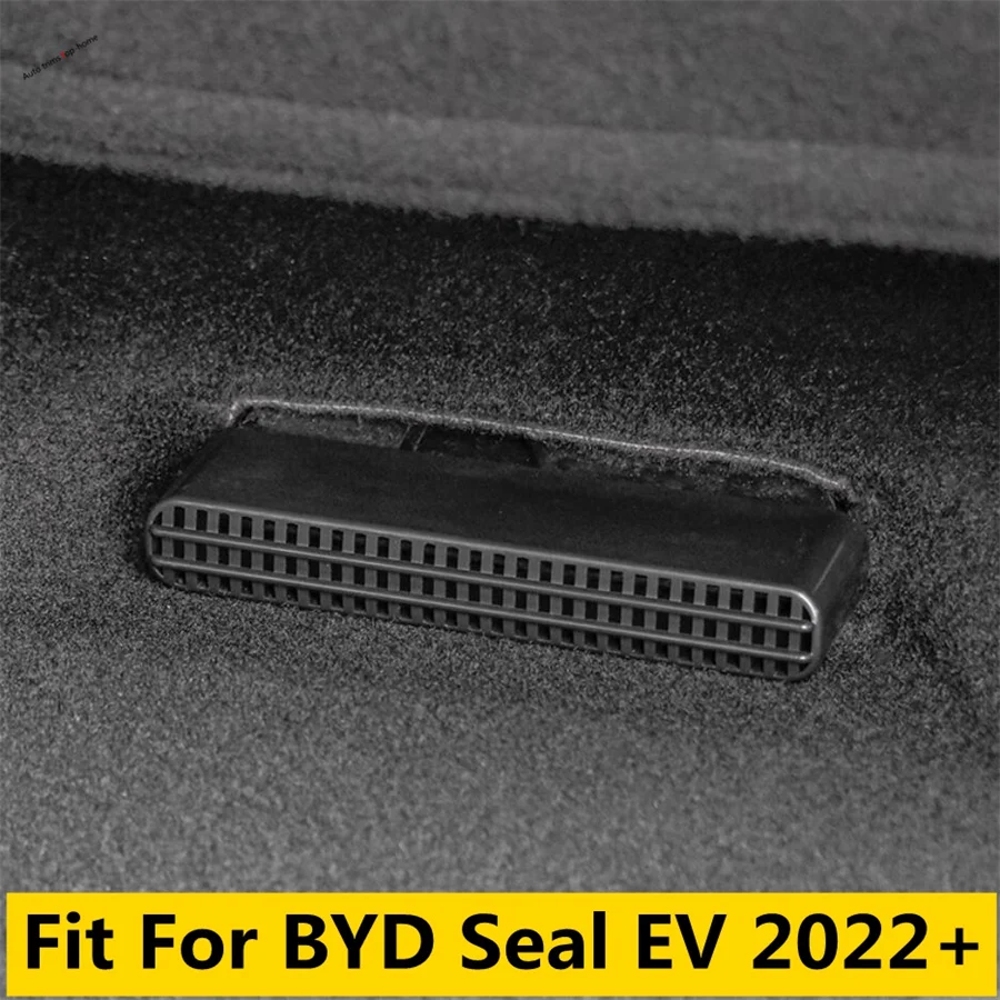 Plastic Inner Under Seat Air Conditioning Vent Protector AC Outlet Cover Car Accessories Fit For BYD Seal EV 2022 2023 2024