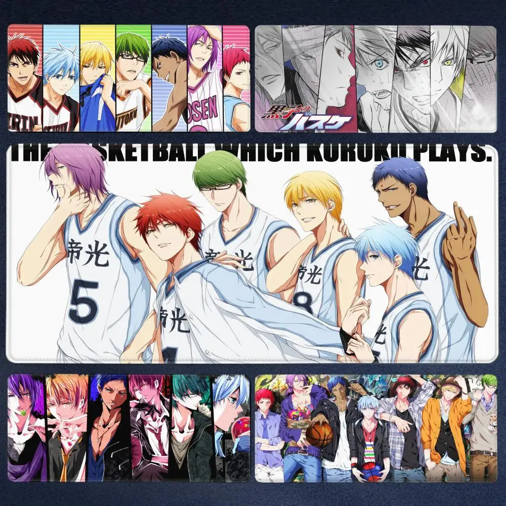 

Top Quality Mousepad Kuroko Basketball game Large Gaming Gamer XXL Keyboard Printing Non-slip Mouse Mats Gaming Accessories
