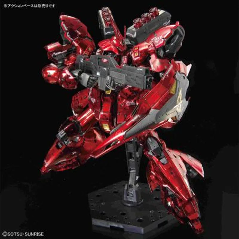 Bandai – KIT de modèles originaux GUNDAM RG SAZABI, placage de noyau mécanique, modèle d'assemblage de figurines d'action, jouets, modèles cadeaux pour garçons, 1/144