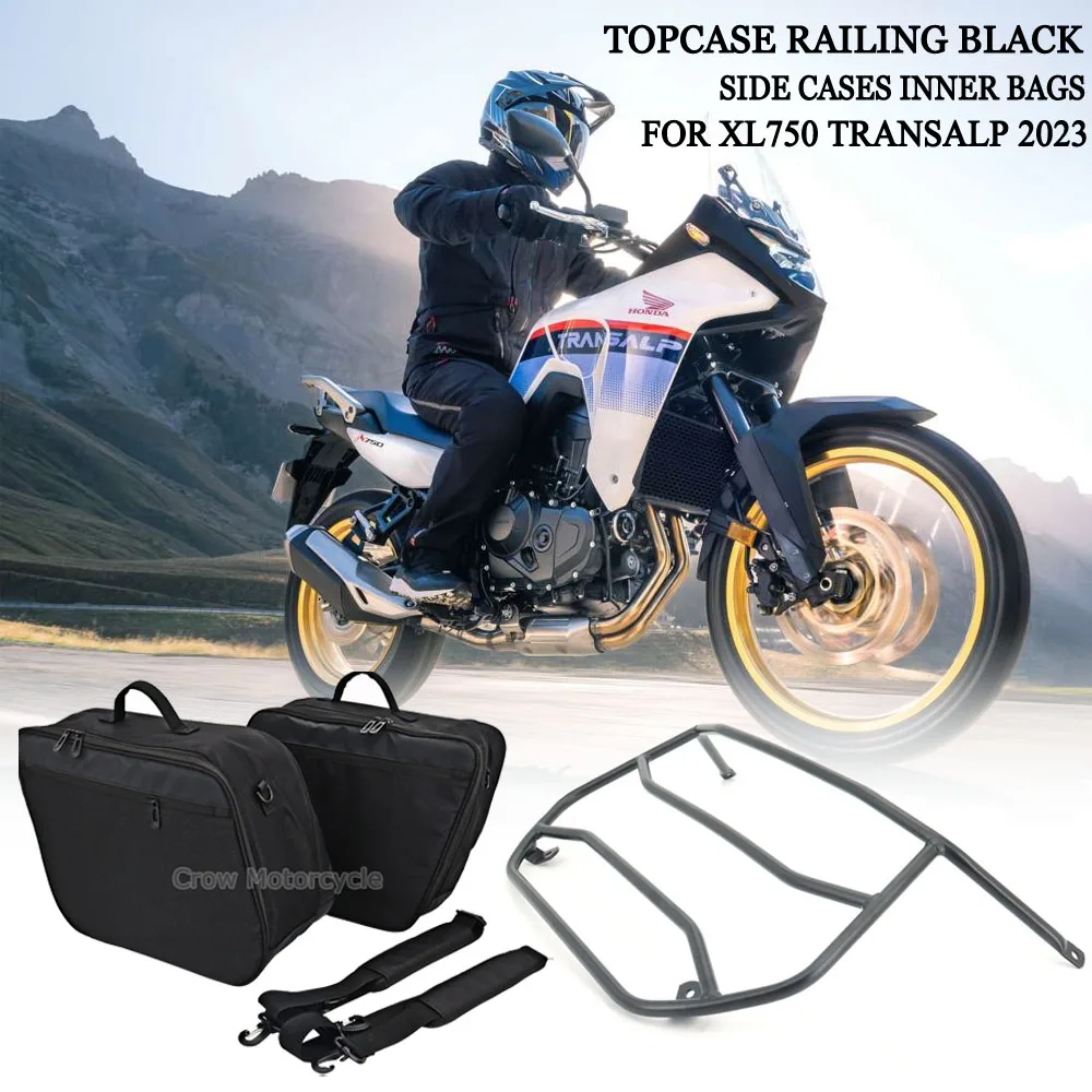 

For Honda XL750 Transalp 2023 New Motorcycle Top Case Luggage Rack Rail Tour Pack Rear Carrier Trunk XL750 Transalp 2023