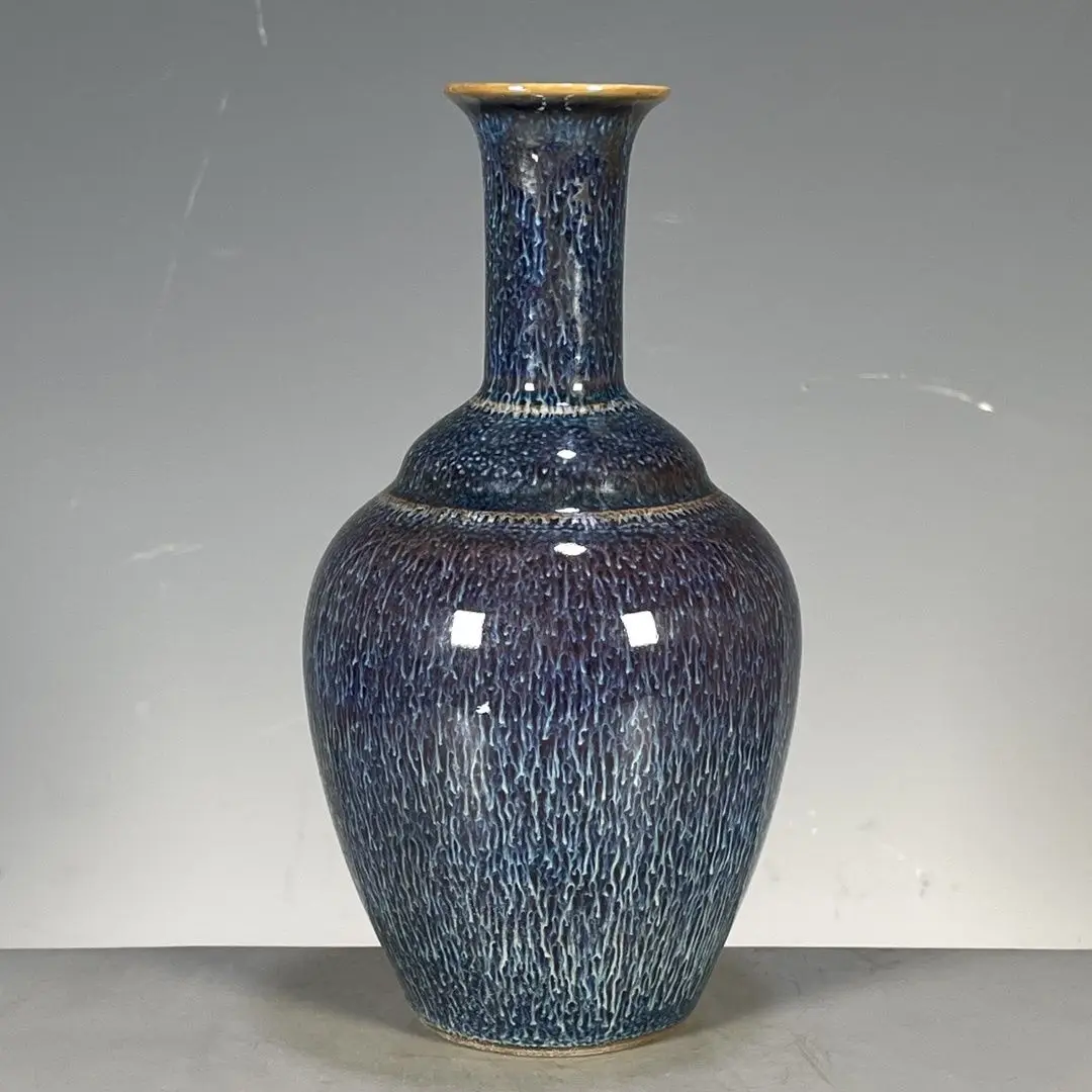 

Imitation of ancient Chinese ceramics, kiln-changed glaze vase, decorative art ornaments