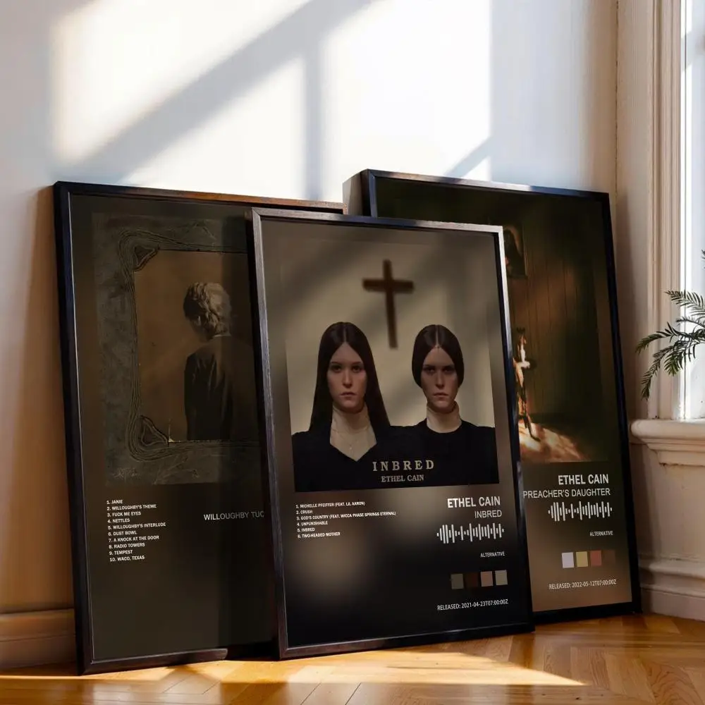 Ethel Cain Poster Musik Album Cover für Zimmer Leinwand Malerei Druck Kunst Home Wand Dekor Bild Geschenk