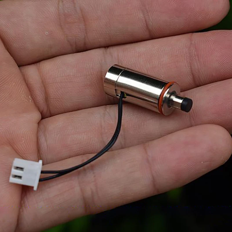 Mini Spring Solenoid Electromagnet Cylindrical Suction Electromagnet (Solenoid Valve) DC6V-12V Smart Car Seat Accessories