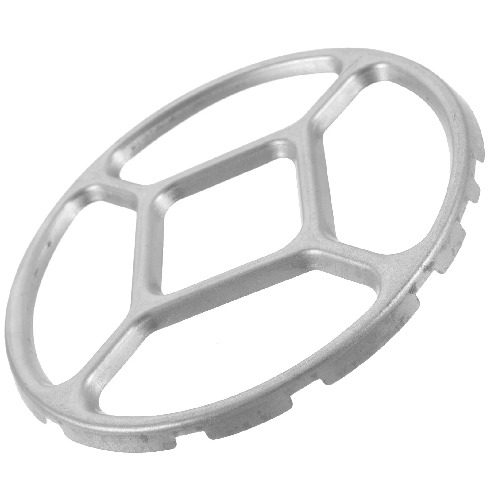 

1pcs Gas Stove Wok Ring Silver Stable Anti-Slip Cookware Support Rack for Small Pans Pots Kettles Round Stand Accessories