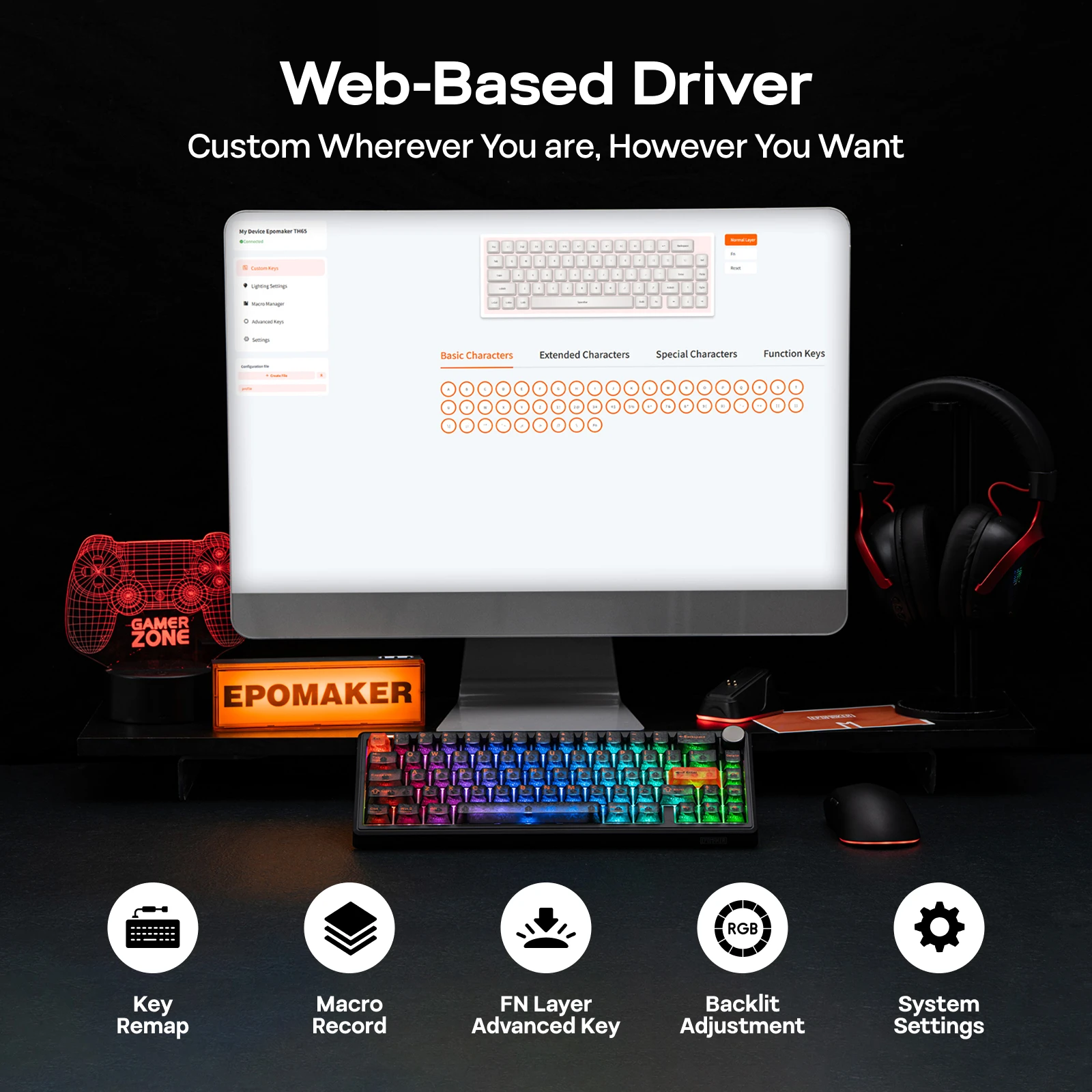 EPOMAKER TH65 Tastiera Meccani - Home Office Number recensione e prezzo